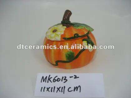 Ceramic halloween pot