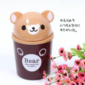 J414 mini desktop garbage storage buckets