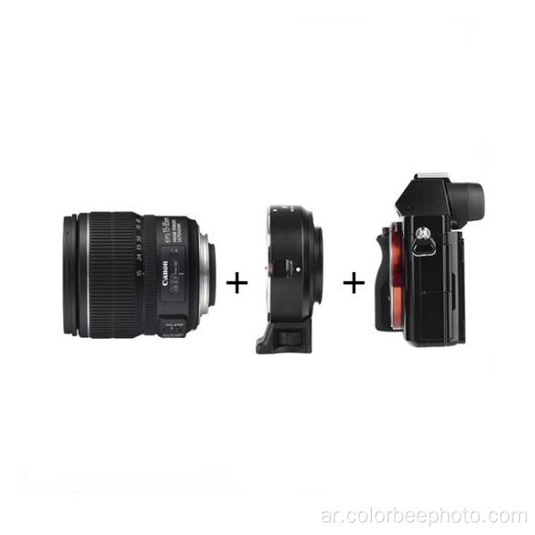 حلقة أنبوب محول عدسة الكاميرا لكاميرا EOS-M4 / 3