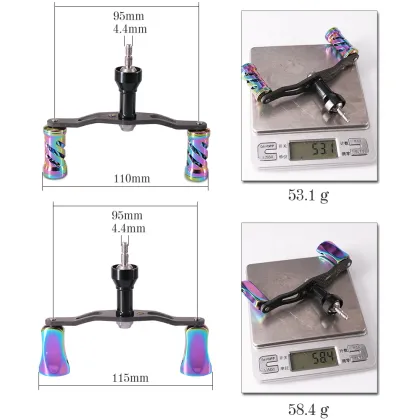 JOHNCOO Fishing Reel Part Handle Compatible with Shimano Spinning Reel