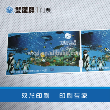 cheap price magnetic stripe ticket