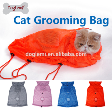 Professional Pet Cat Grooming Bag Cat Restraint Bath Bag wash bag 2sizes