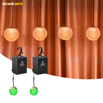 MOKA SFX Kinetic Crystal Ball Light for Hotels and Clubs