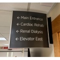 Custom Hospital Wayfinding Signage