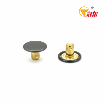 إكسسوارات أمتعة الملابس بأزرار نحاسية غير مرئية