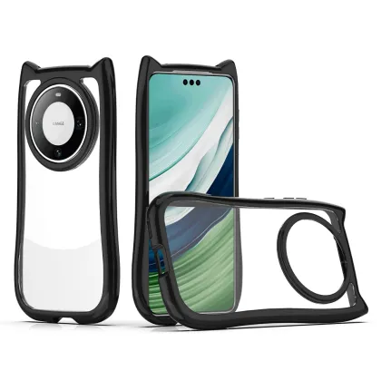 Shockproof Airbag Cat Ears Phone Case for Huawei Enjoy 70X