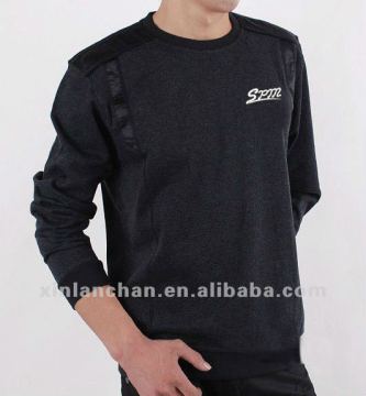 100% cotton men's long sleeve t-shirt