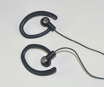 Wired Ear Hook Earphone sports earphone hooks silicone rubber earphone hooks