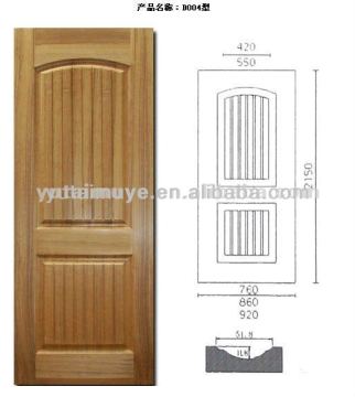 High Quality Deep Moulding HDF door skin
