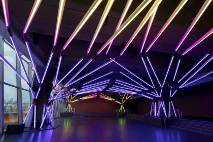 waterproof linear lighting rgb led tube light