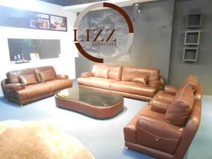 U.K. Home Furniture Living Room furniture Genuine Leather Sofa