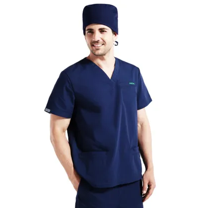 Top Quality Multi-Pocket Unisex Hospital Scrubs Uniforms Wholesale