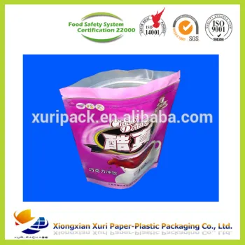 Small zipper pouch for food