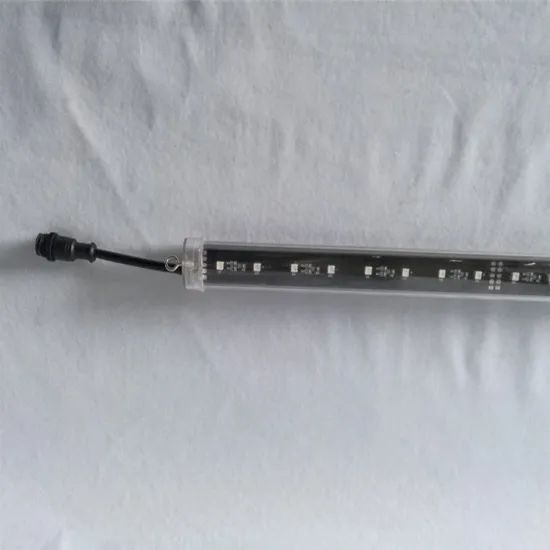 LED Video 360 Pixels 0.5m & 1m Double Sided DMX 3D Vertical Tube for Nightclub Ceiling