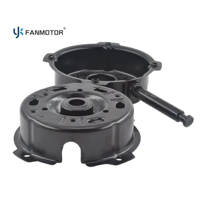 Black Metal Electric Fan Housing Motor Spare Parts for Small Fans