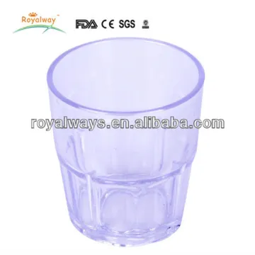 transparent colored thick wall plastic beer cup