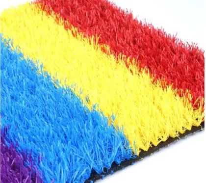 Rainbow Artificial Grass Coloured Runway Artificial Turf