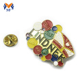 Tilpasset Event Metal Badge Emblems Gravering