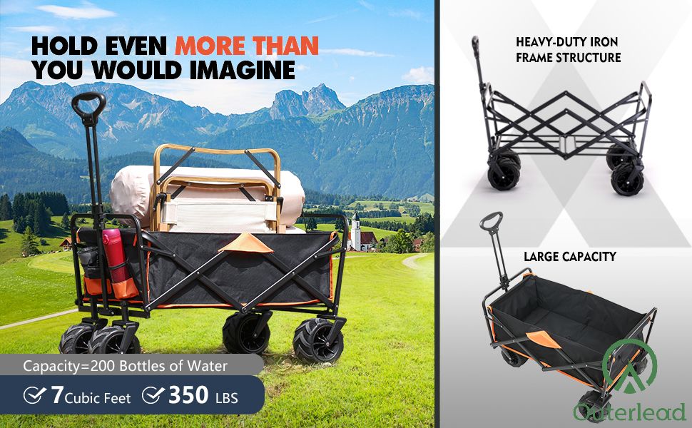 Extra Large Folding Wagon 4 Jpg