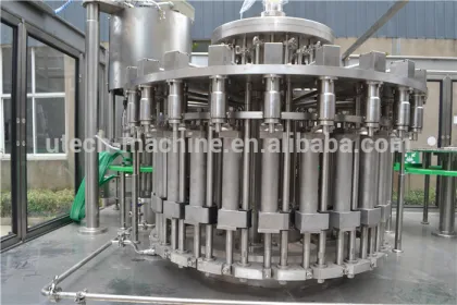 Automatic Plastic Bottle Fruit Juice Filling Machine Project
