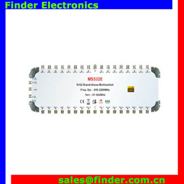 KU C Band LNB End Type Satellite Multiswitch - 5 Input 32 Output