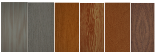 wood grain fauxwood blinds 