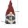 Funny gnomes garden statues with solar lights