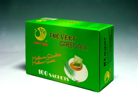 GREEN TEA BAG 2g/box X100bag/box X12box/CTN