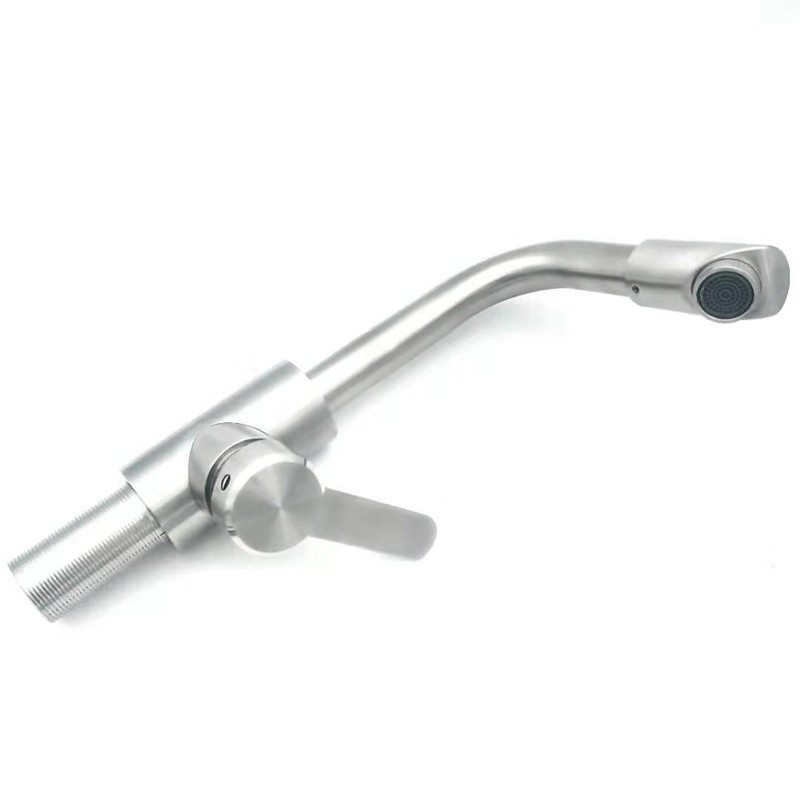 인기있는 뜨거운 desgin ss 304 황동 스테인레스 스틸 360도 세척 믹서 수도꼭지 탭