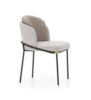 Luxury Velvet Dining Chair with Stainless Steel