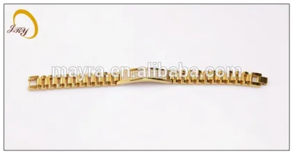 gold plate bracelet jewelry fashion stainless steel jewelry
