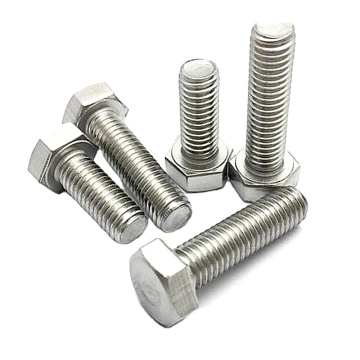 High Strength Super Stainless Steel 904L DIN Standard Hex Bolt and Nut Uns S31254 Plain Finish Premium Bolts