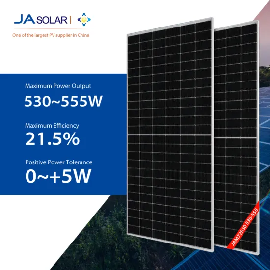 Hot Sales: High Efficiency JA Solar PV Modules - 530W to 555W Bifacial Half Cut Panels