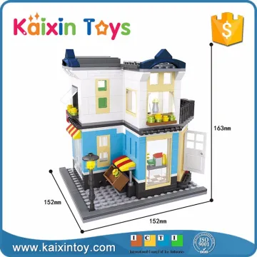 10276837 fruit shop 458 pcs plastic intellectual toys diy block