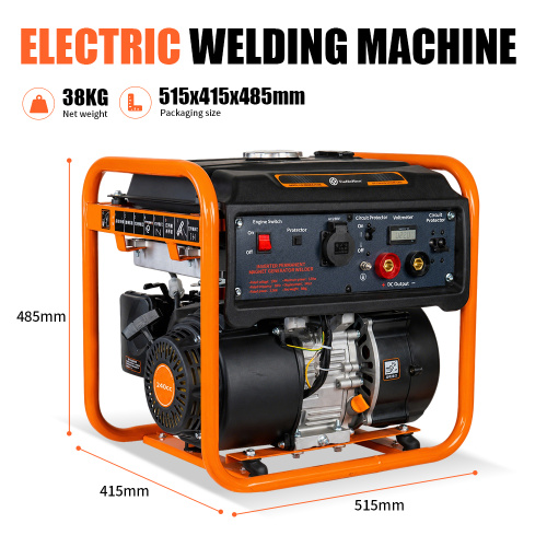 Mini machine à souder à essence avec moteur à essence 3,2 kW