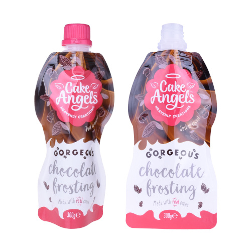 Printed Liquid Drinking Juice Doypack Spout Pouches