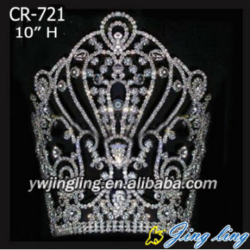 10 &quot;Big Tall Rhinestone Crowns en venta