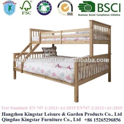 solid wood bunk bed