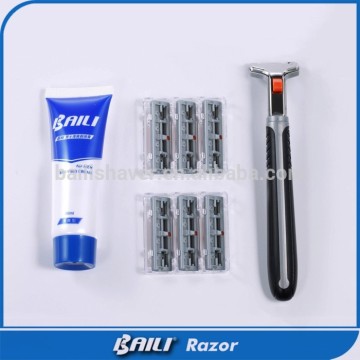 Best Selling Products Mens Shaving Razor 3 Blade With Plastic Handle