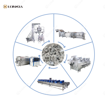 High Quality 500kg/h IQF Tunnel Freezer for Shrimp and Fish
