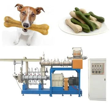 Automatic Pet Chewing Snack Extruder Production Line for Dog Chews