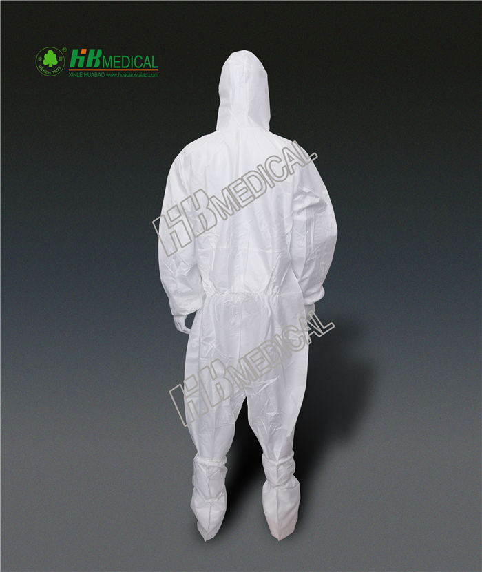 Medical disposable coverall 58 gsm