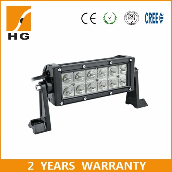 36w 6000k 8 inch Hot Sale Off Road Suv Driving Light Car Truck Led Light Bar