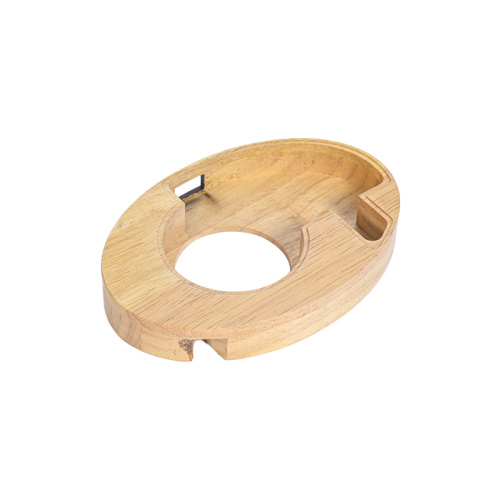 Lighting Accessories Oval Solid Wood Base