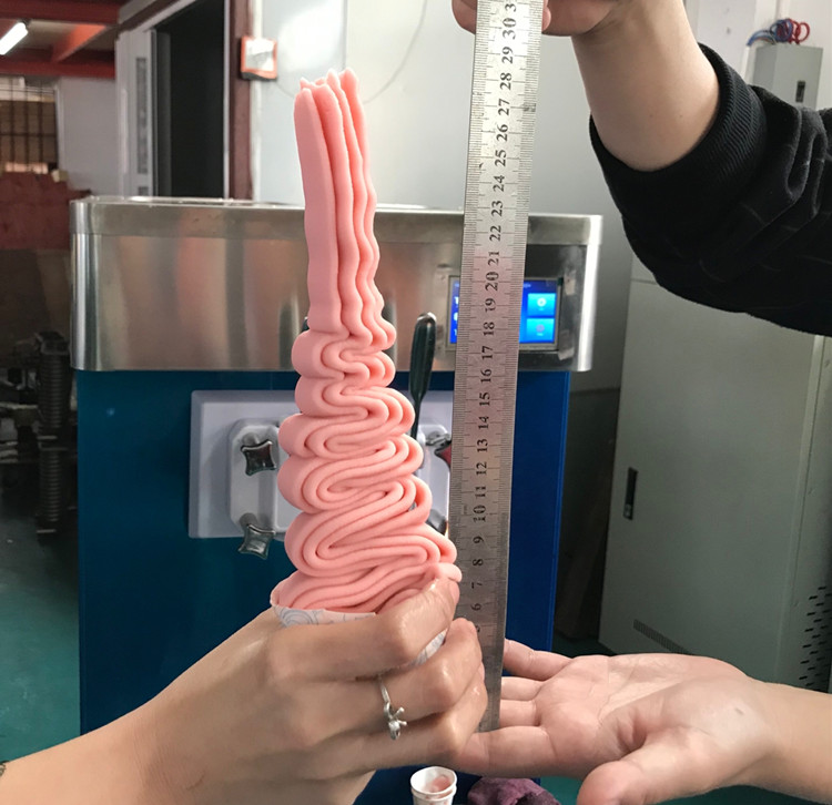 Productos más vendidos en Etiopía Industrial Soft Ice Cream Mini Máquina en venta