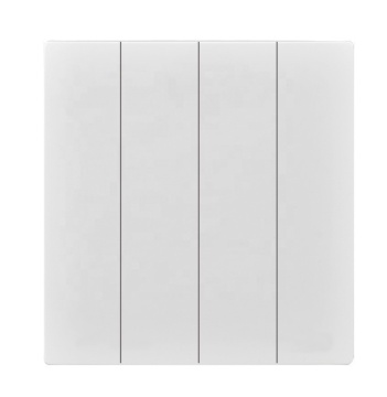 QM Certified Large Panel White 1-Gang 1-Way Switch, 2-Gang 1-Way, 3-Gang 1-Way, and 4-Gang Switches for Sale in Saudi Arabia