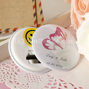 Brass Eco-friendly Customized Bottle Openers For Promotion And Advertisement 30 * 60mm