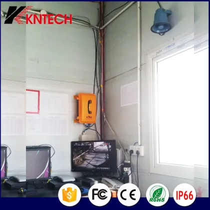 Broadcast Telecom Loudspeaking Weatherproof Telephone