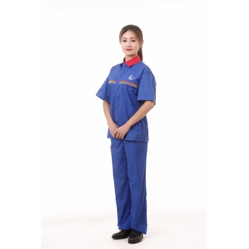 Professionelle 60% Baumwollblau-Antistatikuniformen