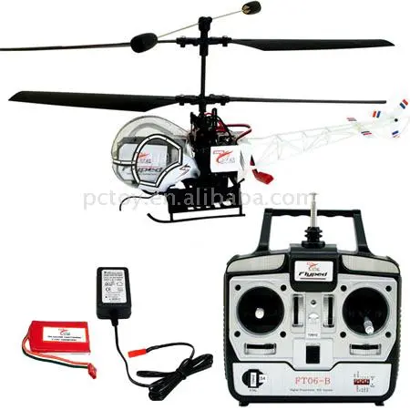 4 Channels R/C Helicopter - Fly Ped